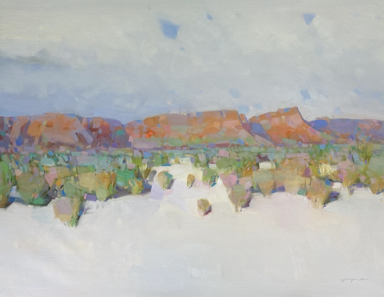 Sedona View, Original oil Painting, Handmade artwork, One of a Kind                   